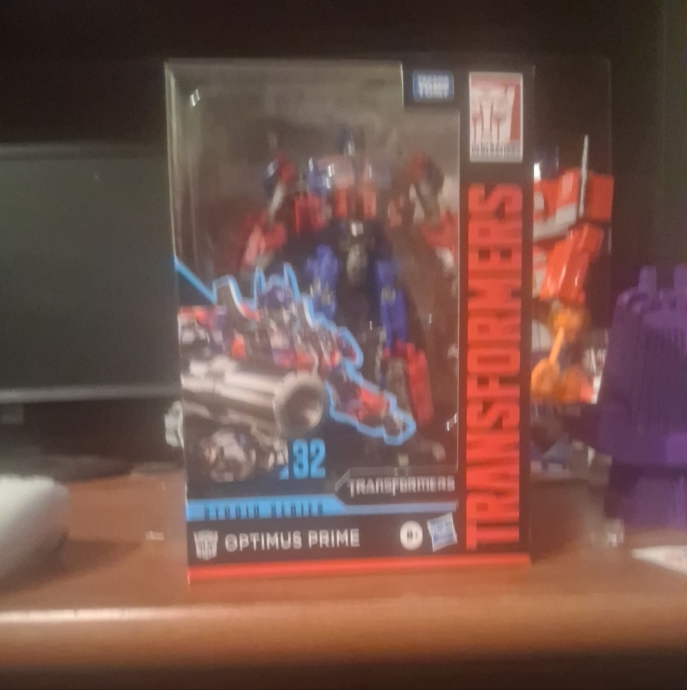Hasbro Transformers Optimus Prime Action Figure - Red, Blue, Black